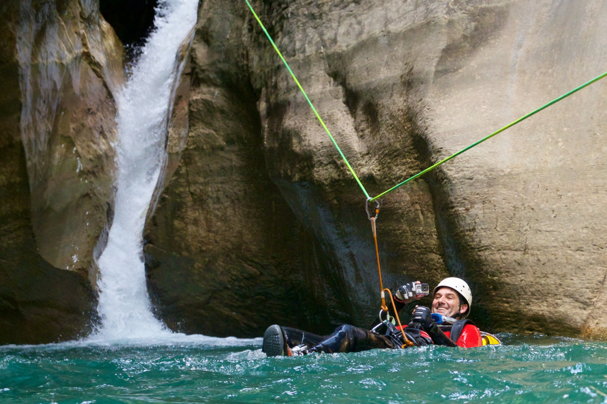 Canyoning Bovec je bila naša prvi izbira za to aktivnost